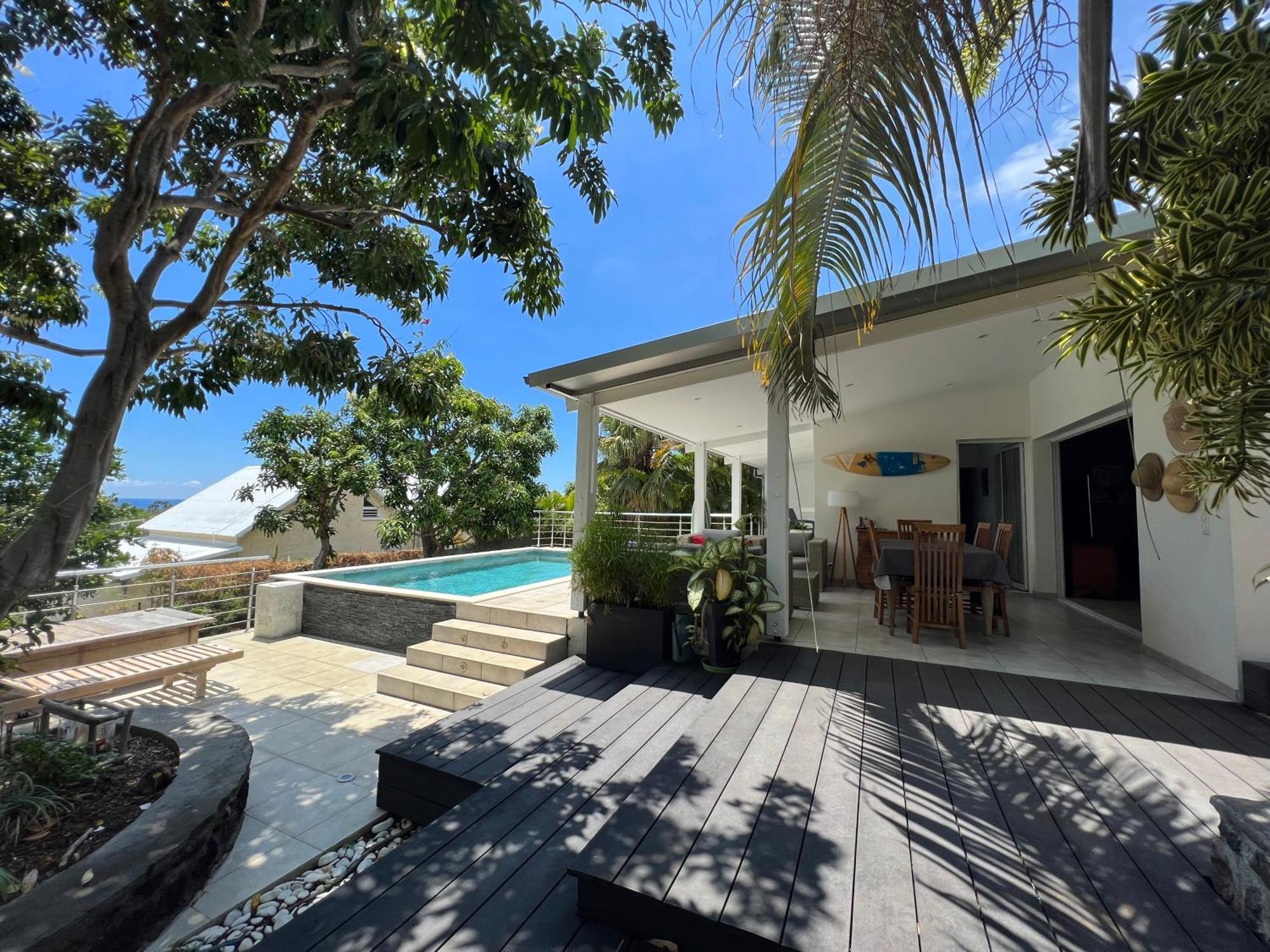 Villa Tropicale - Meuble De Tourisme 4 Etoiles 생질레방 외부 사진